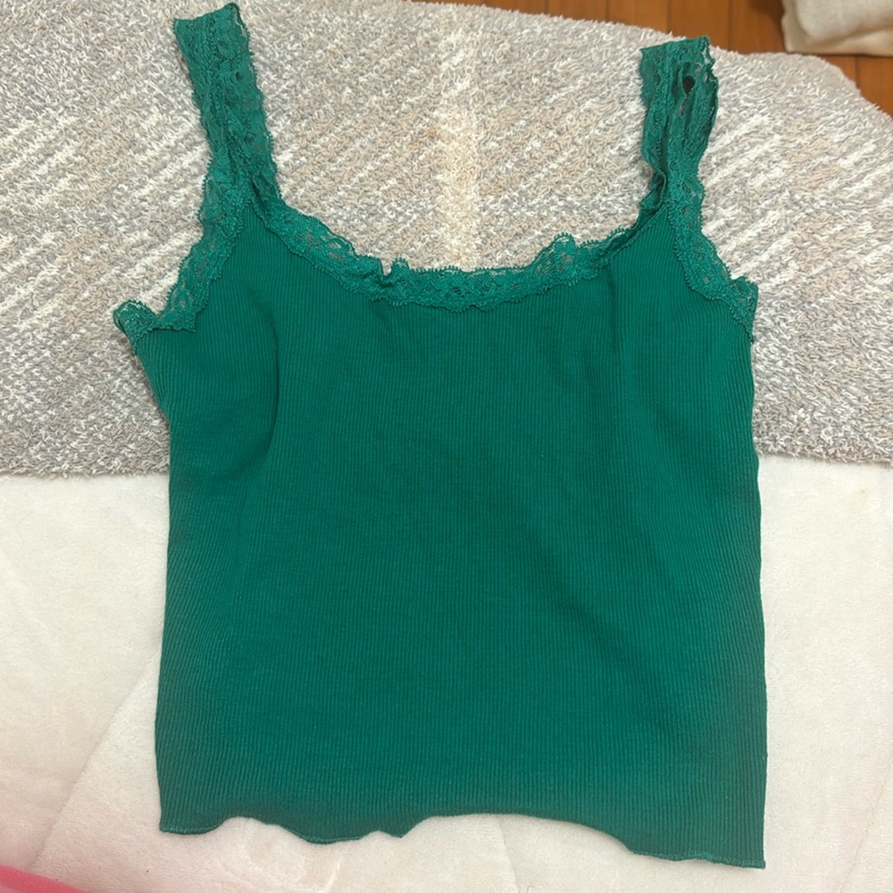 Cotton on cropped lace top